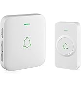 AVANTEK Wireless Doorbell, 1000 ft Range, 1 Button + 1 Receiver, CW-11 | Plug-In Receiver, 115 dB...