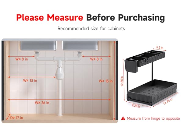 under sink organizer