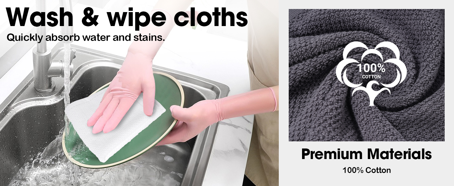 100% Cotton Wash Cloth