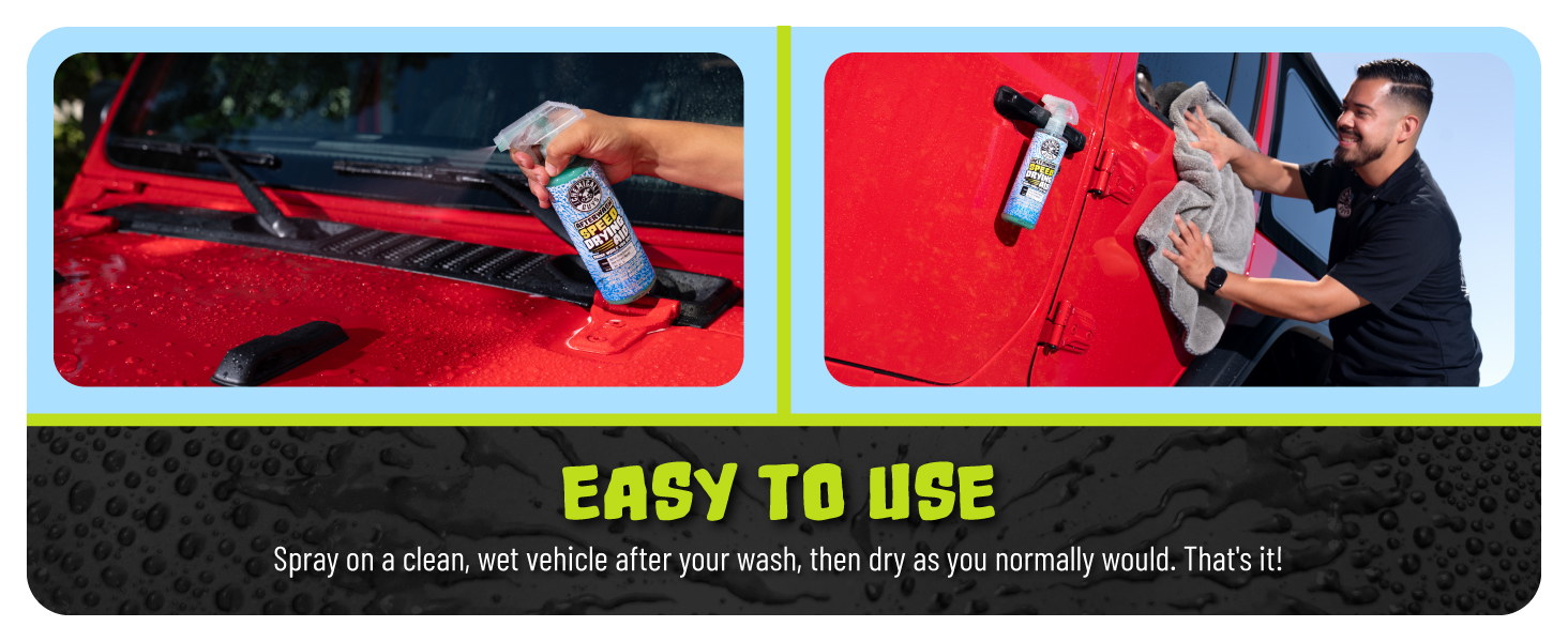 Gloss enhancer leaves deep reflection; reduces swirl marks; ideal for dark car colors