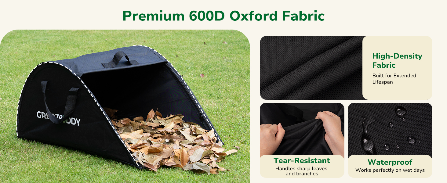 reusable yard waste bags