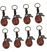 TENDYCOCO 2 Pcs Key Pendant Keyrings for Car Keys Car Purse Holder Car Hanging Decor Car Hanging ...