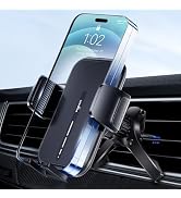 Vent Phone Mount for Car, Hands Free Air Vent Clip Cellphone Holder with Deep Wide Clamp, Univers...