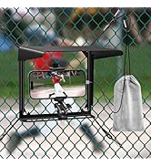 Cell Phone Fence Mount with Shade, Mounting Kit for Gamechanger for iPhone, Mevo Start, Phones, a...