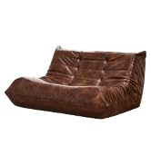 (PU)Fireside loveseat Sofa