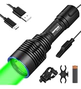 SAOPRKLER Stalker-Z2 Green Light for Hunting Flashlight Predator Light Kit,Spotlight Torch for Ho...