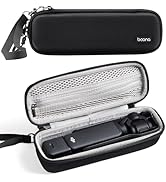 Linpr Small Carrying Case for DJI Osmo Pocket 3 and Accessories, Compact Portable Hard Storage Ca...