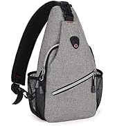 MOSISO Mini Sling Backpack,Small Hiking Daypack Travel Outdoor Casual Sports Bag