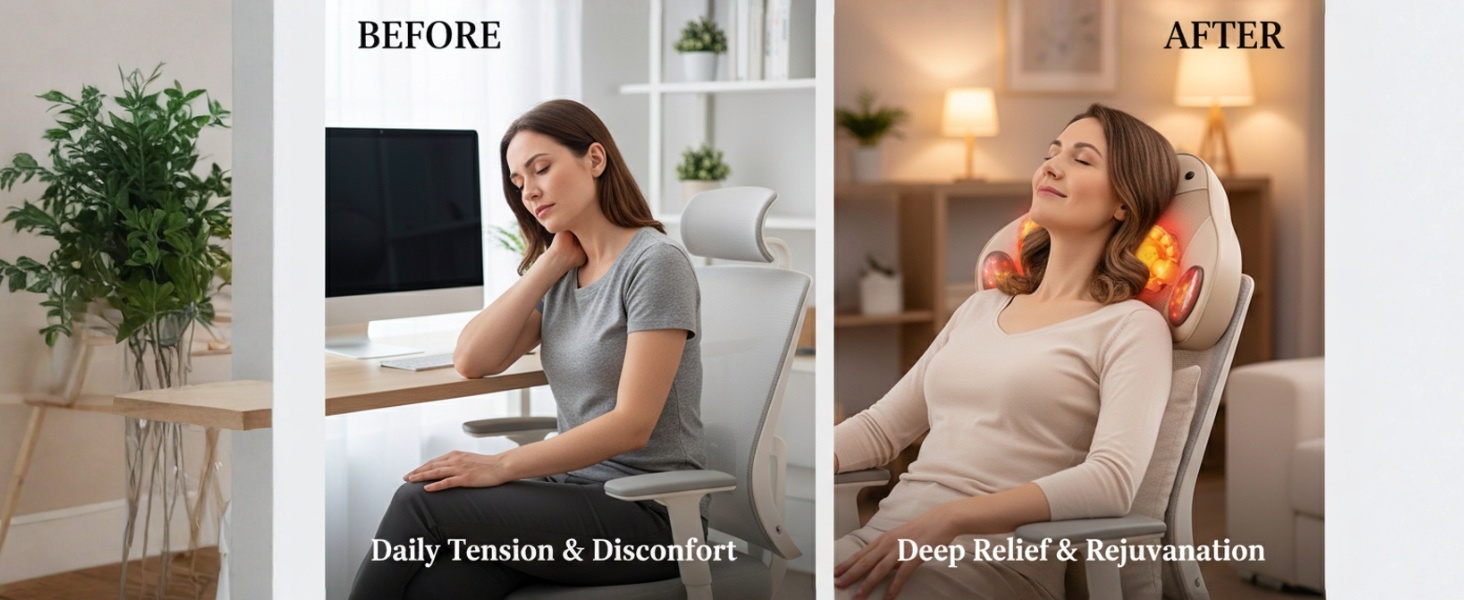 neck massager with heat