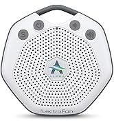 Adaptive Sound Technologies LectroFan Alpha Portable Sleep Sound Machine - Rechargeable White Noi...