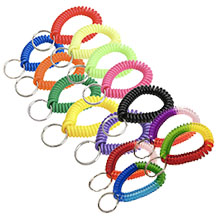 Lucky Line, Wrist Coils, Key Chains, Keychains, Hands-Free, Lost Keys, Key Holder, Key Ring