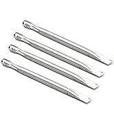 Zemibi Grill Burner Tube, 4 PC Universal Stainless Steel Pipe Tube BBQ Gas Repair Parts Kits for ...