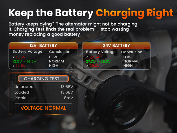 car battery tester