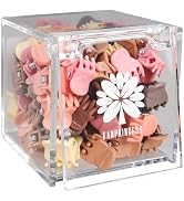 KANPRINCESS 70PCS Mini Claw Clips Small Hair Clips With Fancy Box Classics Claw Clips for Hair Pa...