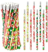 Xqumoi 60Pcs Strawberry Pencils with Eraser - Cute Fruit Theme #2 HB Pencils, School Classroom St...