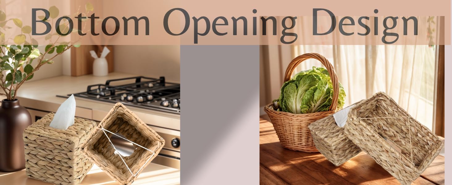 bottom opening design