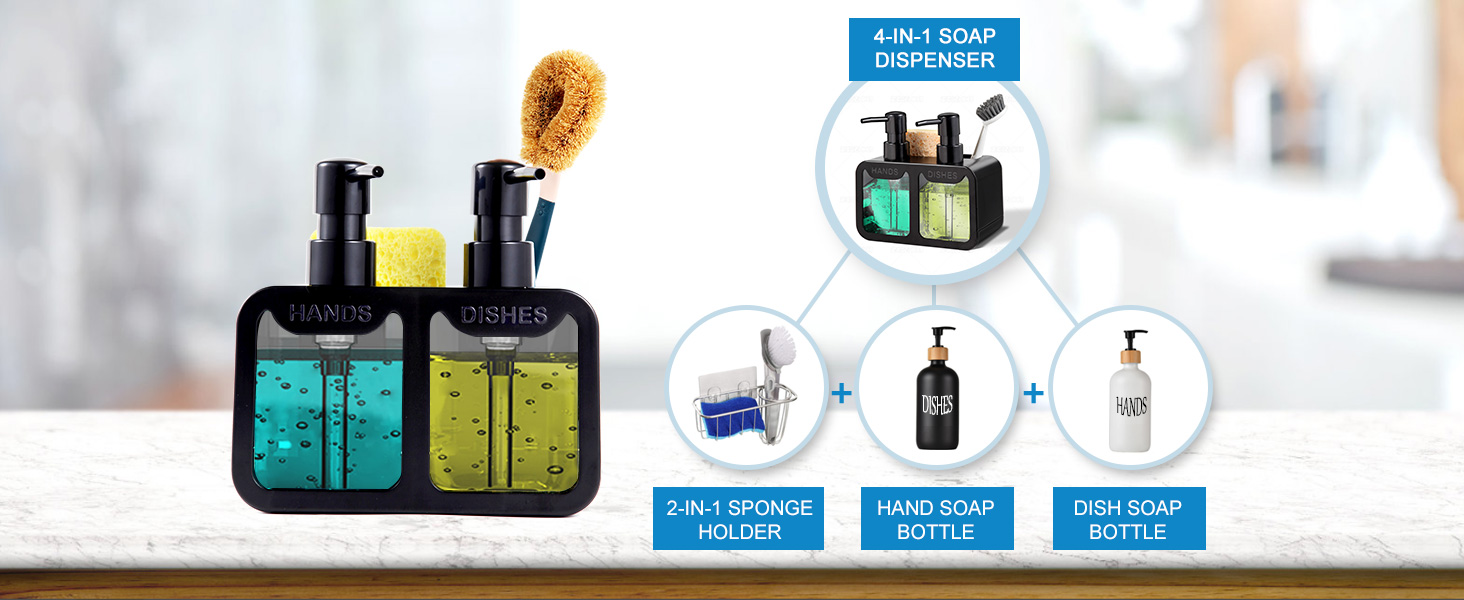 dish soap dispenser for kitchen