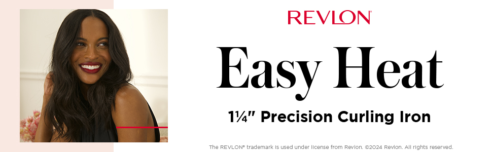 Easy Heat 1.25" Precision Curling Iron