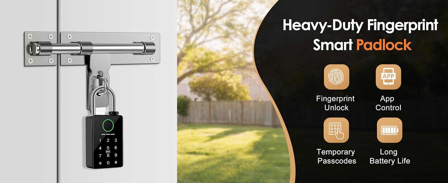 smart padlock