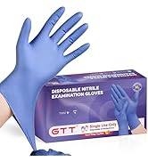 GTT Nitrile Disposable Gloves, BBQ, Tattoo, Hair Dye, Cooking, Mechanic Gloves - Powder and Latex...