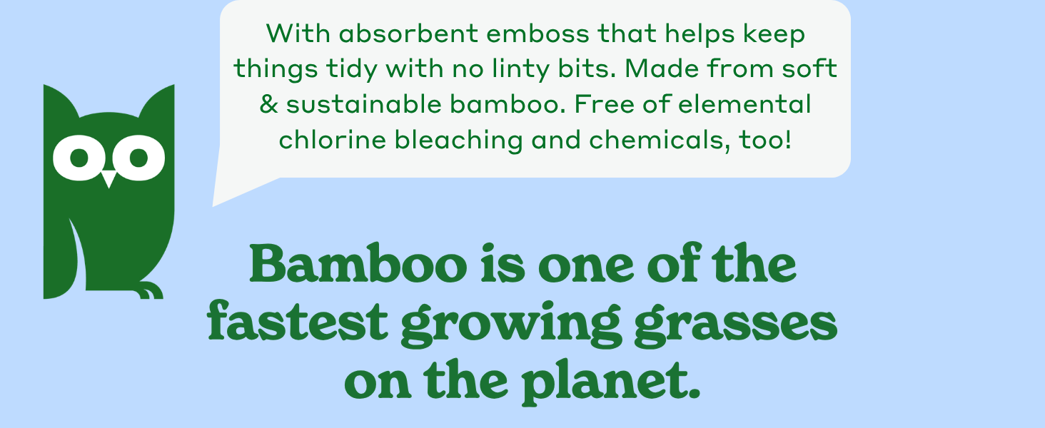cleansing biodegradable plant renewable fiber sustainable softness absorbent travel camping outdoor