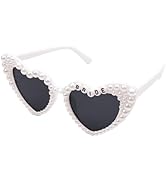 BAHABY Heart Sunglasses Bride to Be Gifts Bachelorette Party Bride Sunglasses, Cute Glasses for W...