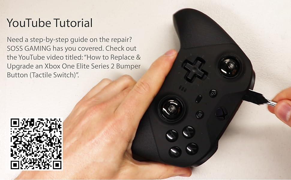 Xbox One Tactile Switch YouTube Tutorial QR Code