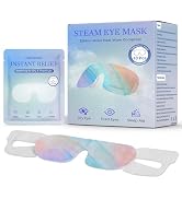 Steam Eye Masks for Dry Eyes: Self Heating Moist Warm Compress for Digital Eye Strain Stye - 10 P...