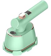 Travel Steamer for Clothes, LED Temperature Display Handheld Steamer,A Portable Clothes Iron That...