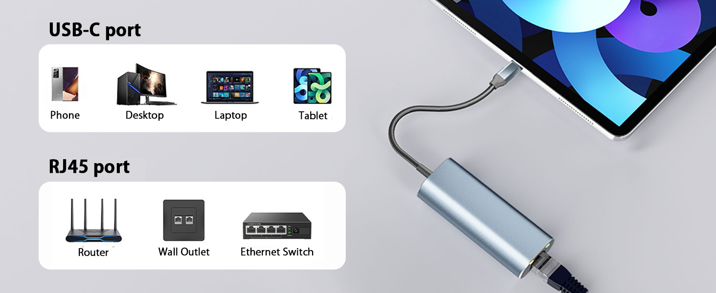 usb c to ethernet adapter