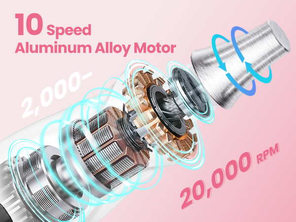 10 Speed Aluminum Alloy Motor