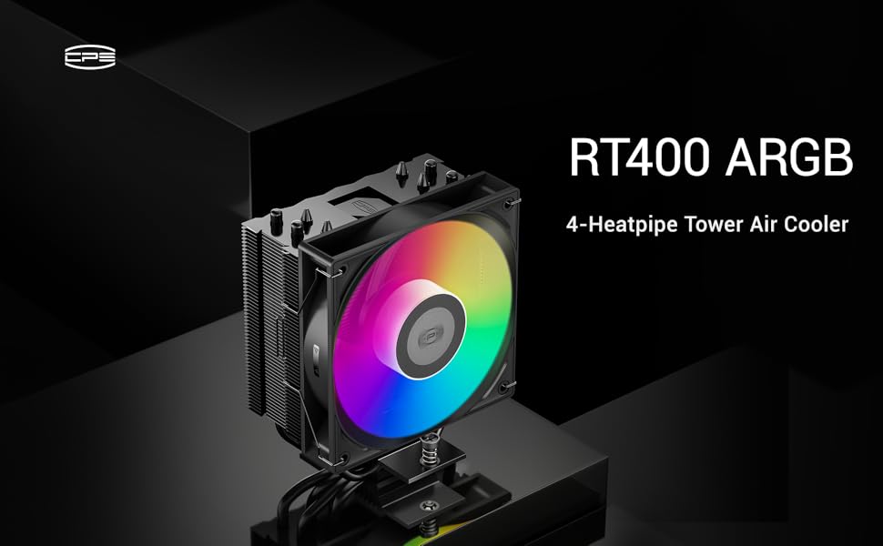 PCCOOLER CPS RT400 ARGB BK CPU Air Cooler