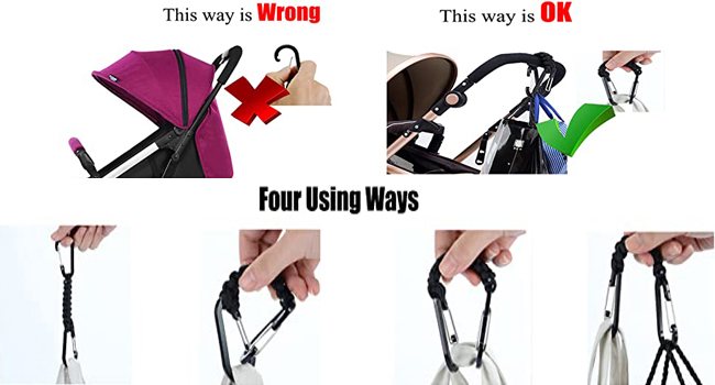 carabiner clips keychain hook