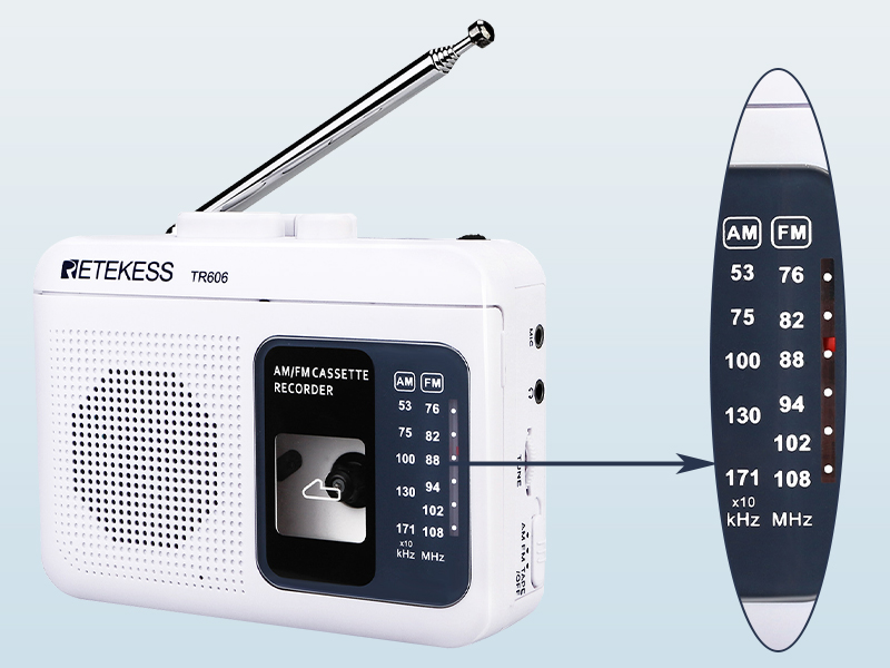 cassette tape recorder