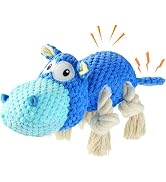 TOOPTATE Dog Toys for Aggressive Chewers - Dog Toys to Keep Them Busy Squeaky Dog Toys for Large ...
