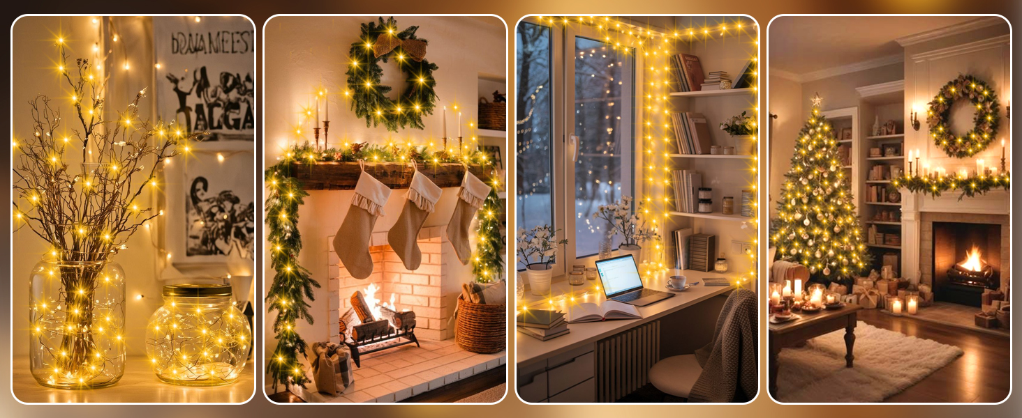 outdoor fairy lights