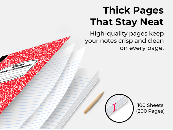 colorful composition notebook wide ruled journal marble notebooks for school