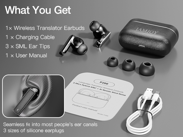 what you get earbuds