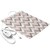 Pure Enrichment PureRelief Express Designer Series Electric Heating Pad - 12” x 15” Fast-Heating ...