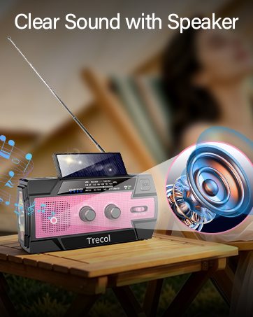 Loud speaker radio portable
