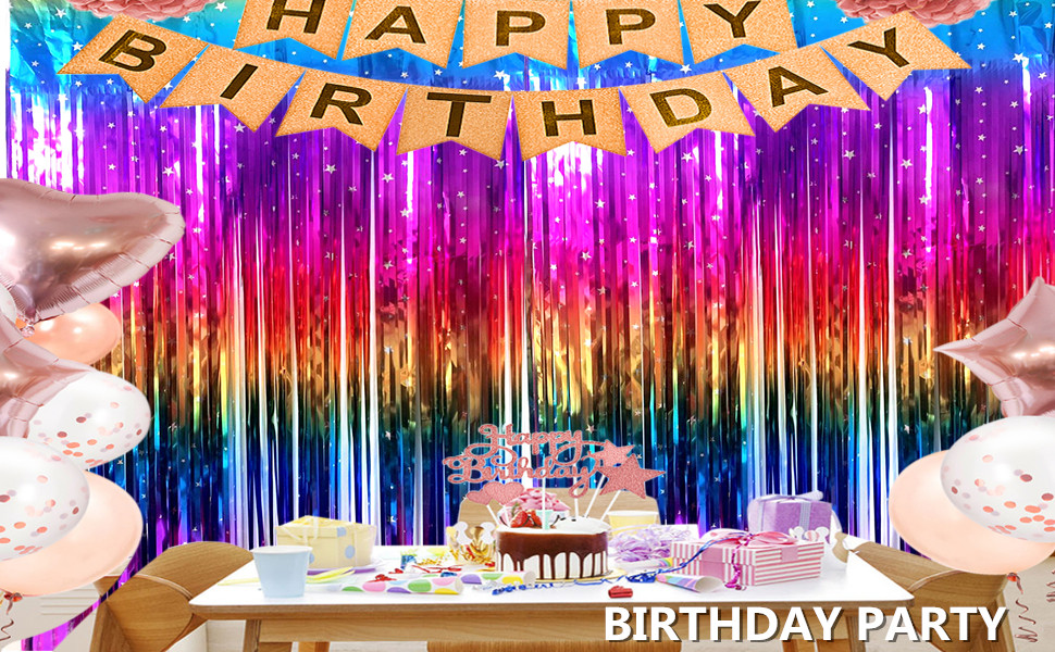 Rainbow Party Decorations