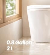 SONGMICS Bathroom Trash Can, 1.3 Gallon (5 L) Small Trash Bin with Lid, Slim for Small Spaces, St...