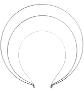 Sluswallow Silver Halo Crown Headband Goddess Headpiece Multi-layer Hair Crown DIY Metal Base Hai...