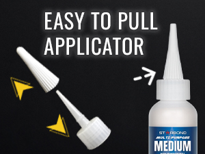Ca glue applicator
