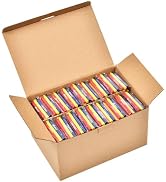 Madisi Crayons Bulk Pack, Regular Size, 3 Colors, 300 Packs, 900 Count | Crayons Bulk Individual ...