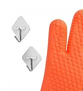 Kitchen perfection Torch Orange Pizza Silicone Gloves