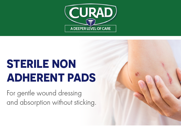 Curad Sterile Non-Adherent Pads