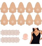 Specheer Boob Tape & BoobTape for Breast Lift – 5 Pairs Breast Tape, 5 Pairs Nipple Covers & 2 Si...