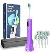 7AM2M Sonic Electric Toothbrush for Adults&Teens with LED Screen, 5 Modes, One Charge for 365 Day...