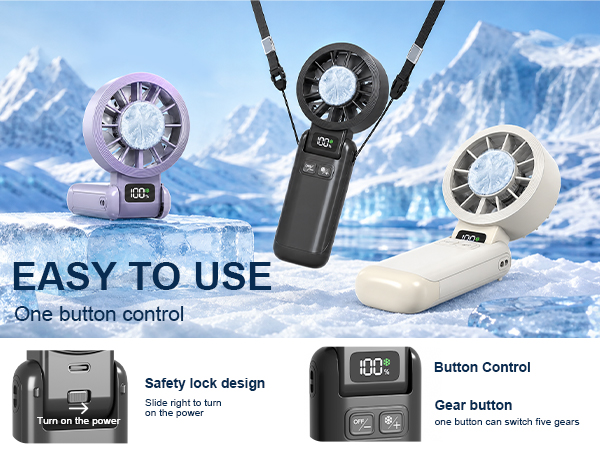 portable rechargeable fan